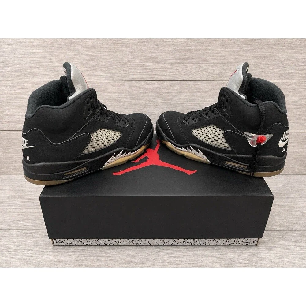 Jordan Air Jordan 5 Retro OG Black Metallic 845035-003 Black/Metallic Silver